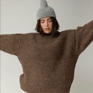 James Street Co. Fisherman Funnel Sweater